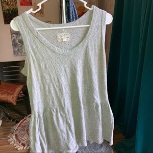 Current Elliot peplum tank blouse Sz 1X